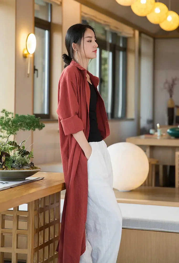 100 linen shirts womens long sleeves blouse womens long sleeve tops