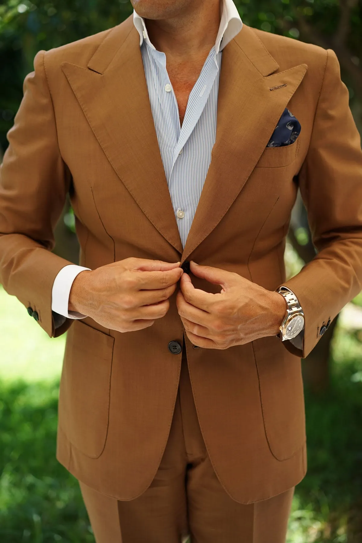 African Forest Elephant Pocket Square