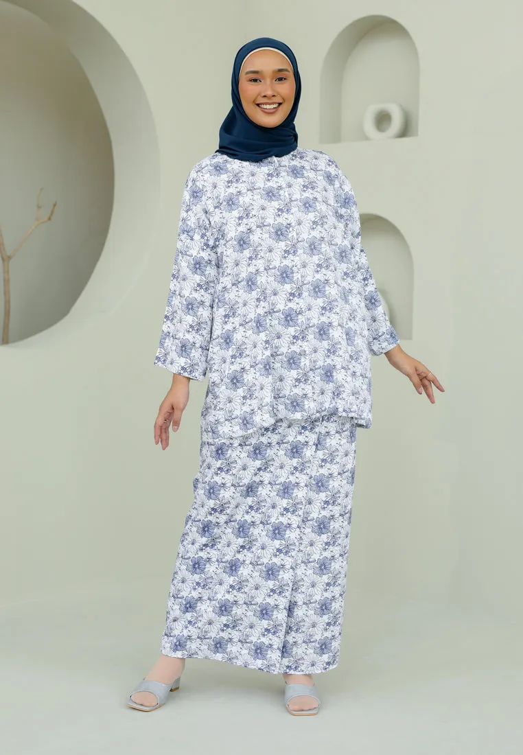 Aman Kurung (Dark Blue)