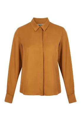 Kenji Tencel Shirt Ginger