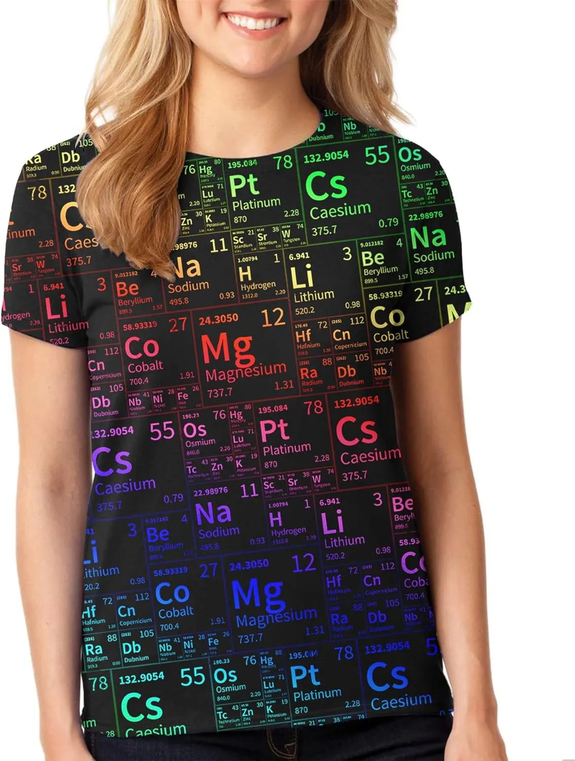 LAIDIPAS Unisex T-Shirt for Men and Women 3D Graphic Tee Adult Novelty Shirt Size S-XXL