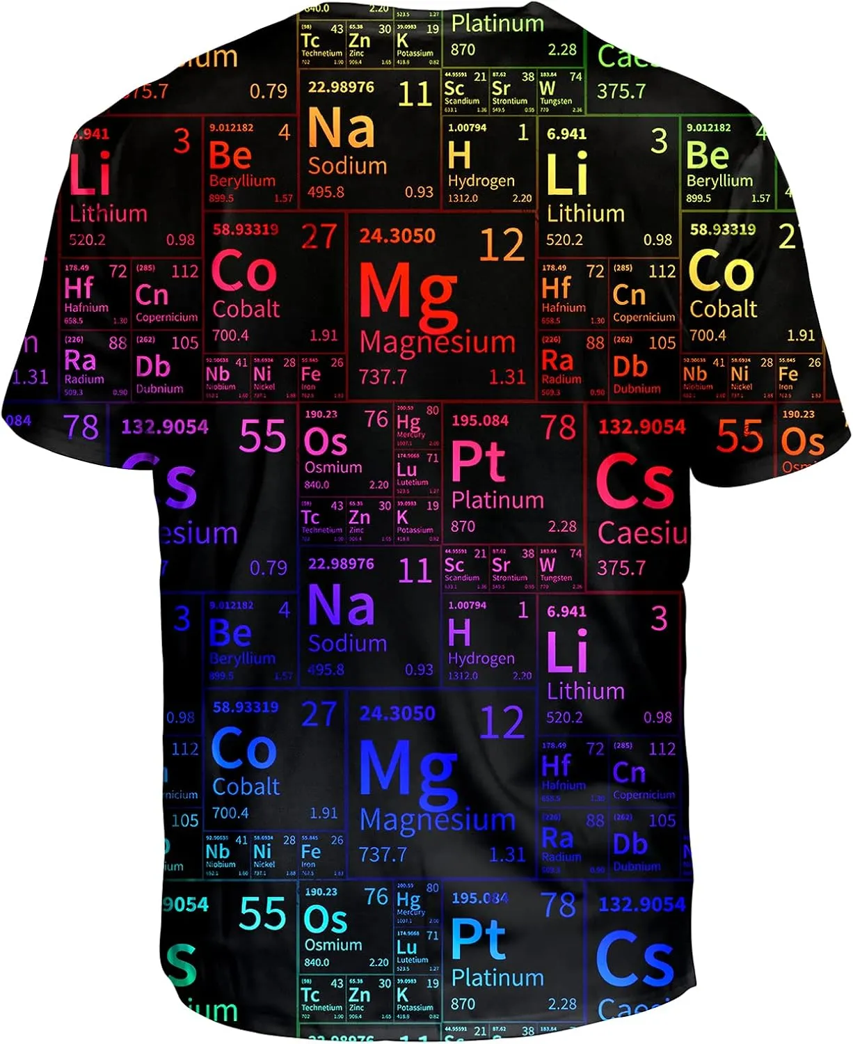 LAIDIPAS Unisex T-Shirt for Men and Women 3D Graphic Tee Adult Novelty Shirt Size S-XXL
