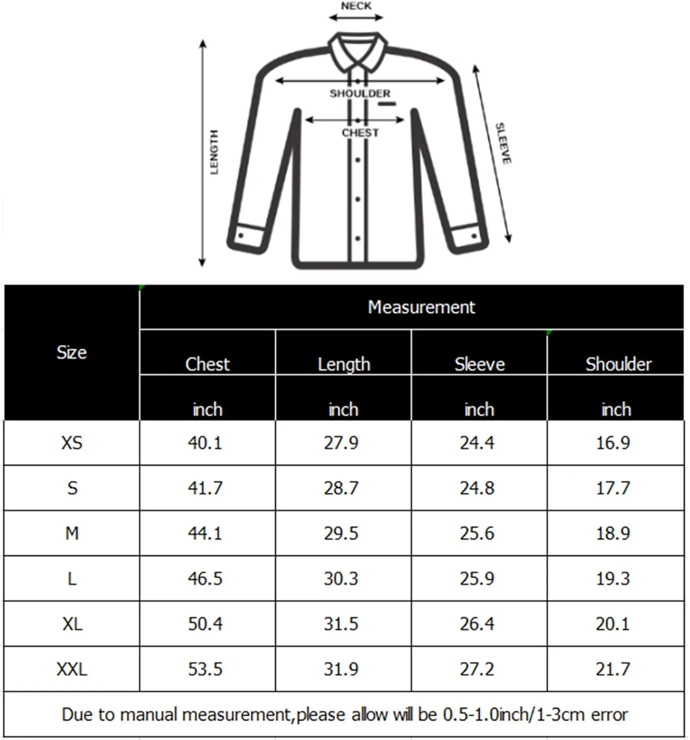 Manwan walk Men's Slim Fit Business Casual Cotton Long Sleeves Solid Button Down Dress Shirts