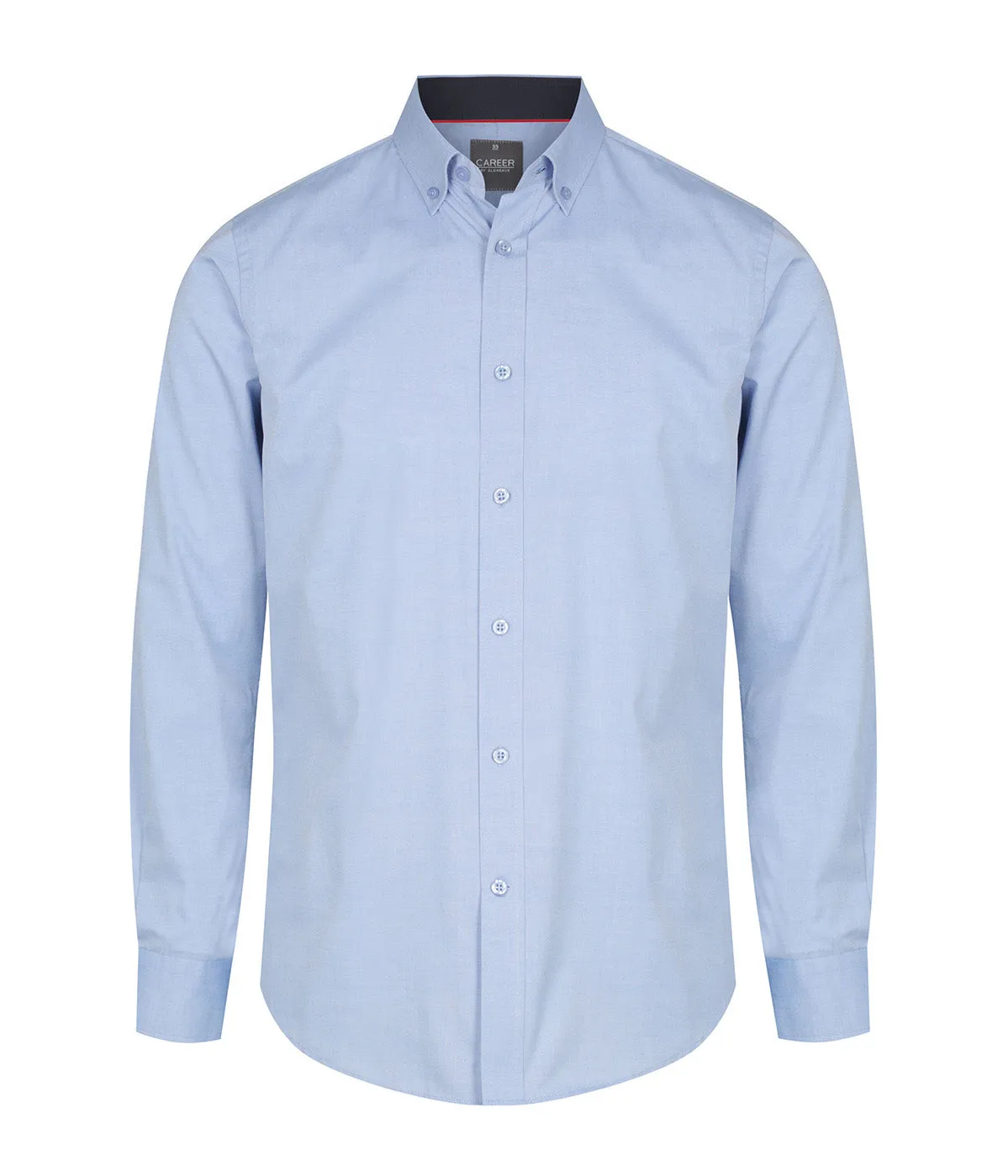 Men's Fine Oxford Long Sleeve Slim Fit Shirt - 1899L