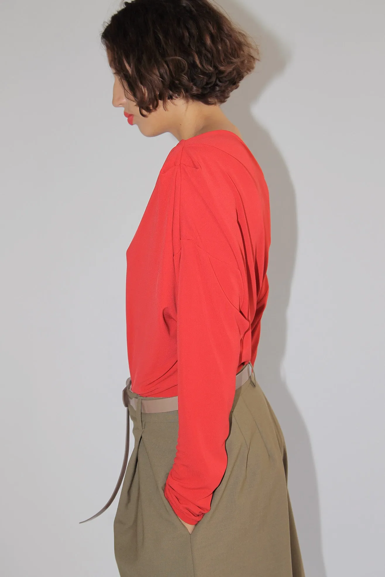 MR. LARKIN, Gwyneth Top, Lipstick