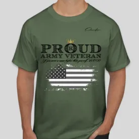 Proudly Serving Military Veteran T-Shirts
