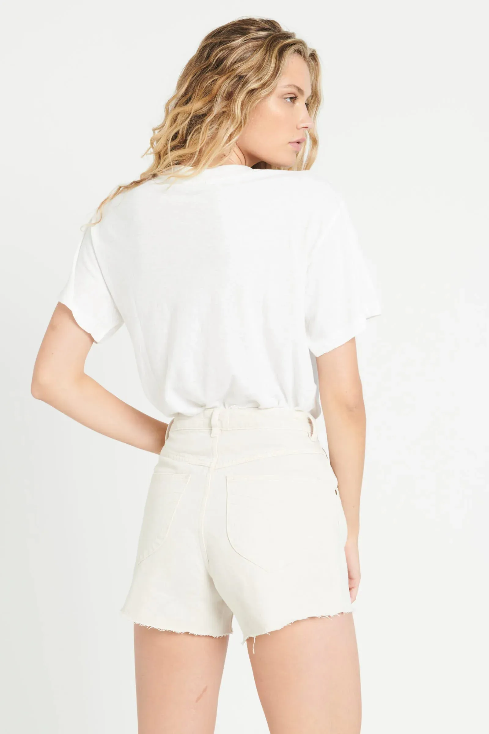 ROLLAS - Tomboy Tee Vintage White