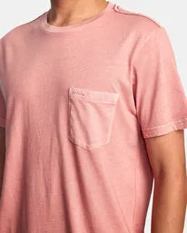 RVCA PTC II Pigment Short Sleeve T-Shirt - Dusty Rose