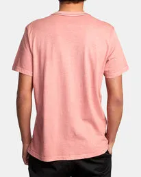 RVCA PTC II Pigment Short Sleeve T-Shirt - Dusty Rose