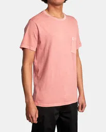 RVCA PTC II Pigment Short Sleeve T-Shirt - Dusty Rose