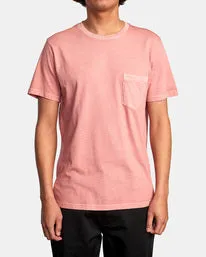 RVCA PTC II Pigment Short Sleeve T-Shirt - Dusty Rose
