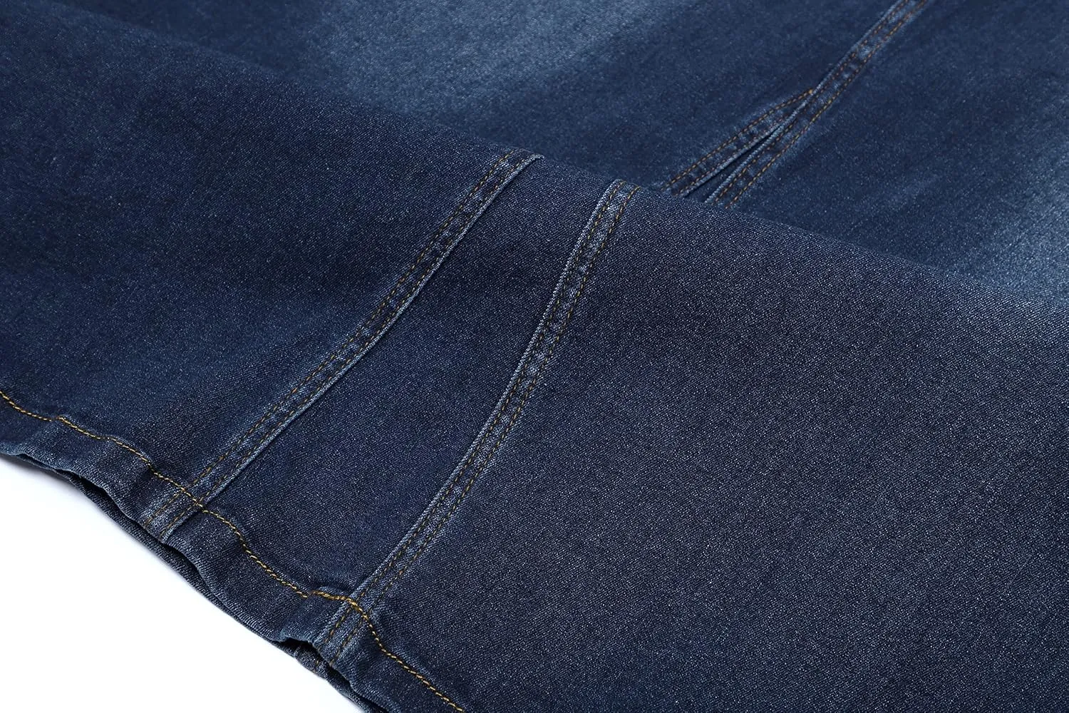 Women's Maxi Pencil Jean Skirt- High Waisted A-Line Long Denim Skirts for Ladies- Blue Jean Skirt