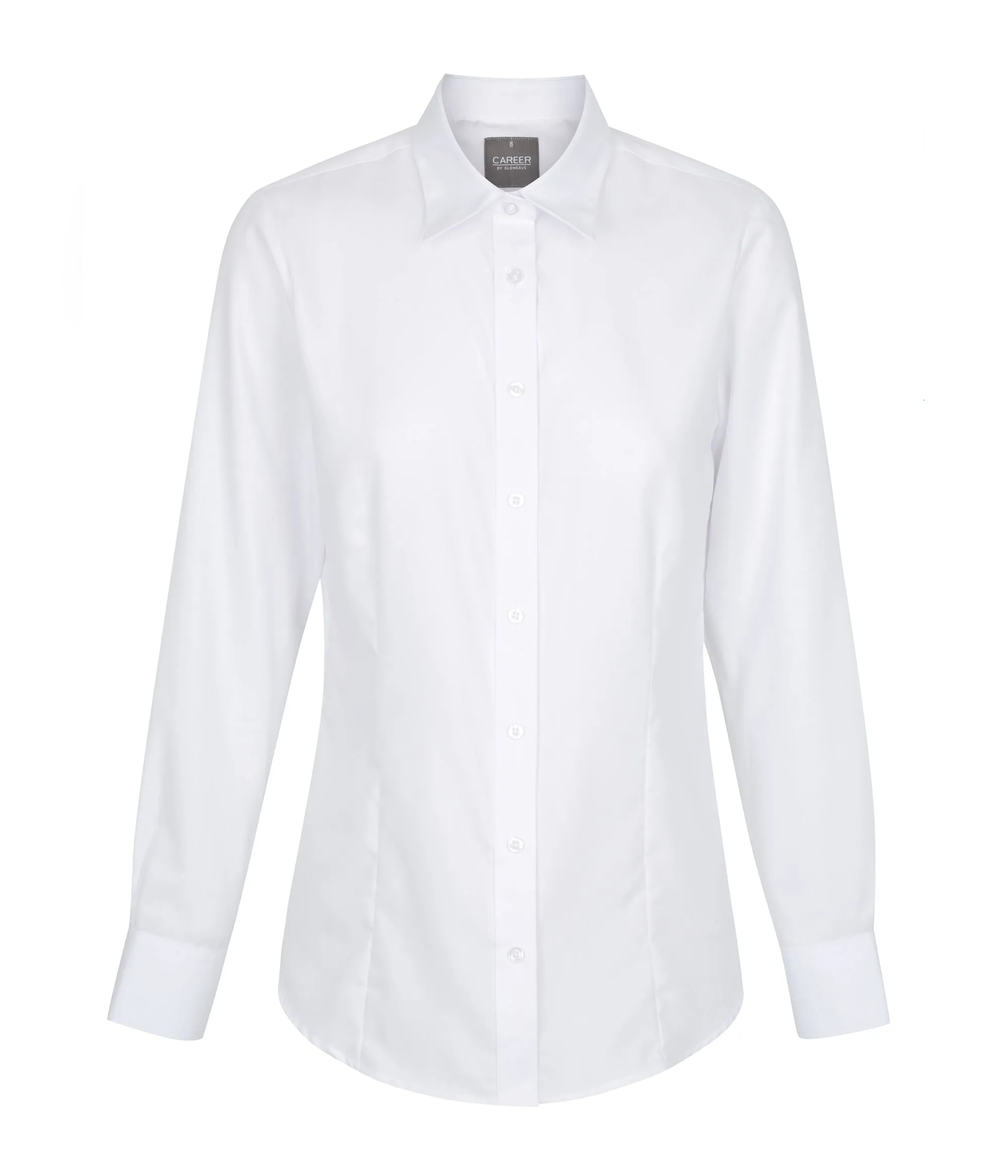Women's Ultimate White Long Sleeve Shirt - 1908WL
